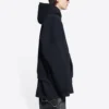 Maison Balenciaga Hoodie Wide Fit „Black“ 674986TLVJ21074