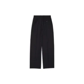 Maßgeschneiderte Hose in Large-Passform „Black“ 725469TNT361070