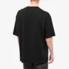 Mehrsprachig bedrucktes Kurzarm-Shirt für Herren, schwarz 612966TJVI32771