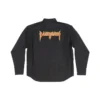Metallica Langarm-Shirt, Oversized-Passform „Schwarz-Orange“ 699053TYB181000