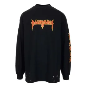 Metallica Langarm-T-Shirt „Black Orange“ 693949TMV881055