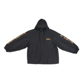Metallica Windbreaker-Kapuzenjacke „Black Orange“ 698831TMO101000