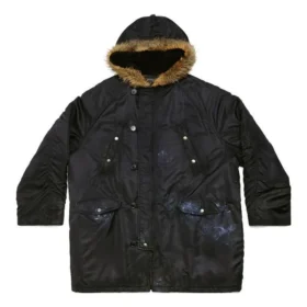 Militär-Parka „Schwarz“ 751730TMO131000