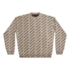 Mini-Pullover mit Allover-Logo „Beige“ 736247T32339977