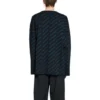 Mini-Pullover mit Allover-Logo „Dark Blue Green“ 736247T32334301