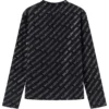 Mini-Pullover mit Allover-Muster „Schwarz“ 730402TNVQ91073