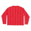 Mini-Strickjacke mit Allover-Logo „Red White“ 699822T32336090