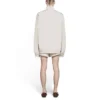 Minimalistische Trainingsjacke „Beige“ 746473TNQ259441
