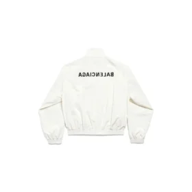 Mirror Balenciaga Regular Trainingsjacke „White“ 790745TPQ389000