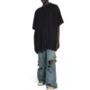 Mirror Baumwoll-T-Shirt „Black“ 720198TNVR51069