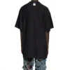 Mirror Baumwoll-T-Shirt „Black“ 720198TNVR51069
