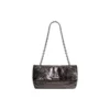 Monaco Kleine Kettenhandtasche metallisiert „Dunkelgrau“ 7659662AASD1314