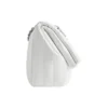 Monaco Medium Kettenhandtasche, gesteppt „Off White“ 7659452AASE9106