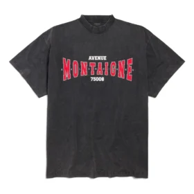 Montaigne Oversize-T-Shirt „Black Faded“ 787349TRVN31048 Montaigne Oversize-T-Shirt „Black Faded“ 787349TRVN31048