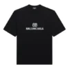 Mosaic Logo BB Alphabet Loose Kurzarm-T-Shirt Schwarz 612965TKVI71070