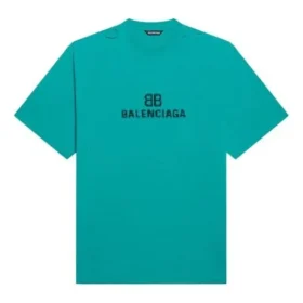 Mosaik-Logo BB-Alphabet, lockere Passform, Distressed-Optik, Kurzarm, Unisex, Blau 651795TKVF53660 Mosaik-Logo BB-Alphabet, lockere Passform, Distressed-Optik, Kurzarm, Unisex, Blau 651795TKVF53660