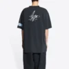 Music Aya Nakamura Merch-T-Shirt, Large-Passform „Schwarz“ 641655TMV861055