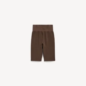 Nahtlose Techwear-Radsportshorts für Damen in Mokka