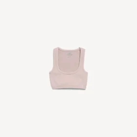 Nahtloser Techwear-BH für Damen in Nude