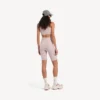 Nahtloser Techwear-BH für Damen in Nude