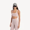 Nahtloser Techwear-BH für Damen in Nude