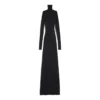 Nahtloses, flaches Kleid „Black“ 788288T52131000