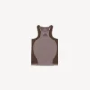 Nahtloses Techwear-Tanktop für Damen in Taupe/Mokka Nahtloses Techwear-Tanktop für Damen in Taupe/Mokka