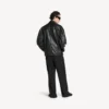 Nano BB Herren-Reißverschluss-Jacke in Schwarz