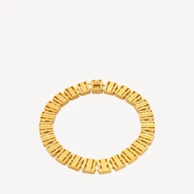 Nano-Link-Halskette für Damen in Gold