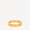 Nano-Mini-Armband für Damen in glänzendem Gold
