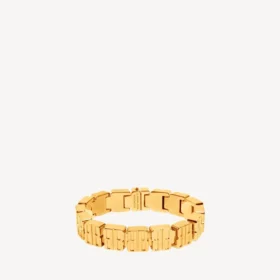 Nano-Mini-Armband für Damen in glänzendem Gold