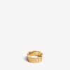 Nano-Mini-Gliederring für Damen in glänzendem Gold