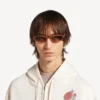 Neo Round Sonnenbrille in blond gestreiftem Havanna Neo Round Sonnenbrille in blond gestreiftem Havanna