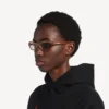 Neo Round Sonnenbrille in blond gestreiftem Havanna Neo Round Sonnenbrille in blond gestreiftem Havanna