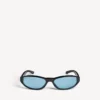 Neo Runde Sonnenbrille in Schwarz Neo Runde Sonnenbrille in Schwarz