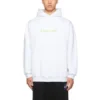 Neuer, urheberrechtlich geschützter Hoodie in mittlerer Passform „Weiß“ 570811TIV559152