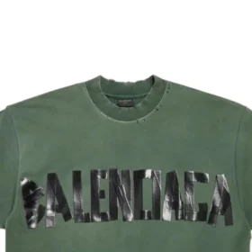 Neues Tape Type T-Shirt, mittlere Passform „Dark Green“ 739784TQVQ83004