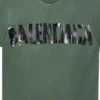 Neues Tape Type T-Shirt, mittlere Passform „Dark Green“ 739784TQVQ83004
