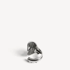 Neverlost-Ring für Herren in Antiksilber
