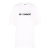 No Comment Baumwoll-T-Shirt „White“ 684155TLVG33307