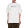 No Comment Baumwoll-T-Shirt „White“ 684155TLVG33307