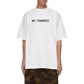 No Comment Baumwoll-T-Shirt „White“ 684155TLVG33307