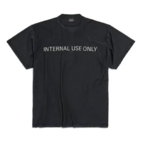 Nur für den internen Gebrauch Inside-out-T-Shirt „Black“ 787358TQVU21083
