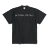 Nur für den internen Gebrauch Inside-out-T-Shirt „Black“ 787358TQVU21083