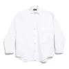 Oberbekleidung Hemd, Large Fit „Weiß“ 794462TQM309140