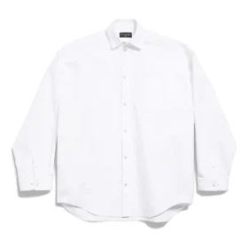 Oberbekleidung Hemd, Large Fit „Weiß“ 794462TQM309140