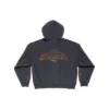 Offshore Zip-Up-Hoodie, Medium Fit „Black Faded“ 770939TPVM91568