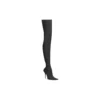 Over-the-Knee-Stiefel „Black Matte Spandex“ 719816W2ES01000