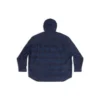 Overshirt mit Kapuze und Karomuster „Blue Navy“ 720109TNM354202