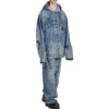 Oversize-Kapuzenjacke „Blue“ 719315TNW56-4268